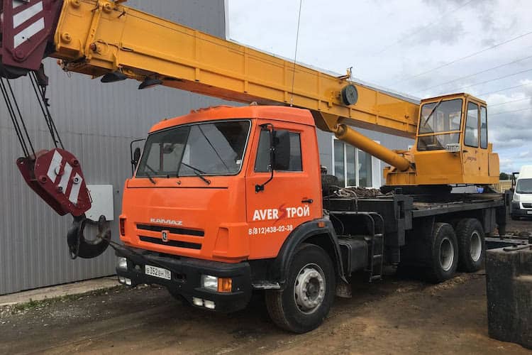 Автокран Kamaz Галичанин KC-55713-1