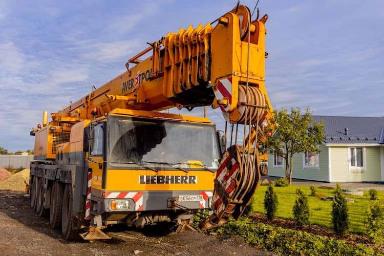 Автокран Liebherr LTM 1090