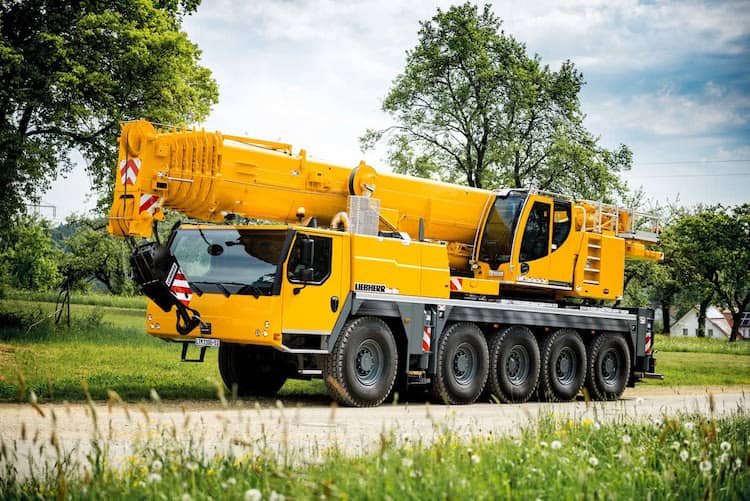Автокран Liebherr LTM 1100