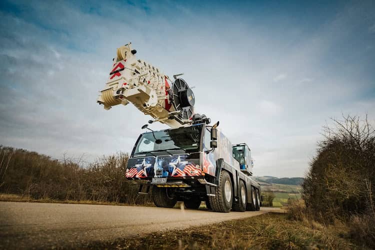 Автокран Liebherr LTM 1120