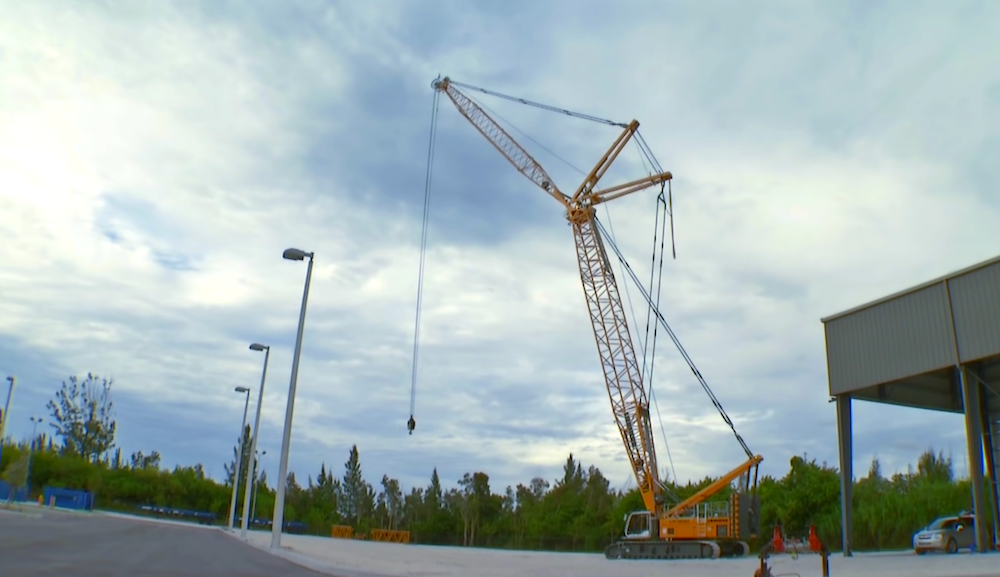 Гусеничный кран Liebherr LR 1250