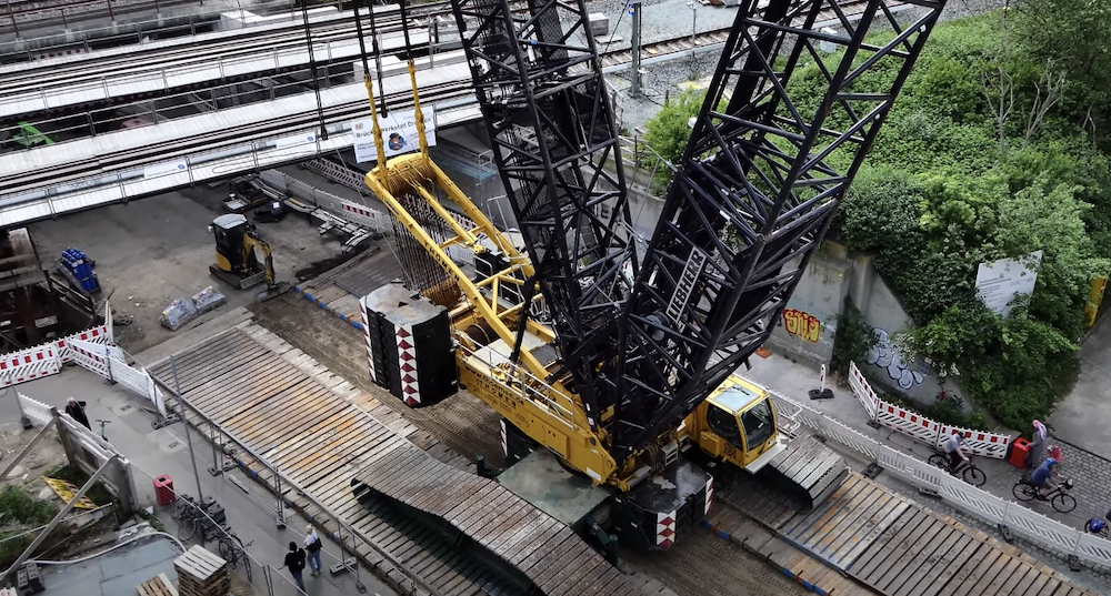 Гусеничный кран Liebherr LR 1600