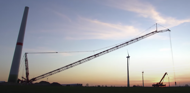 Гусеничный кран Liebherr LR 1800