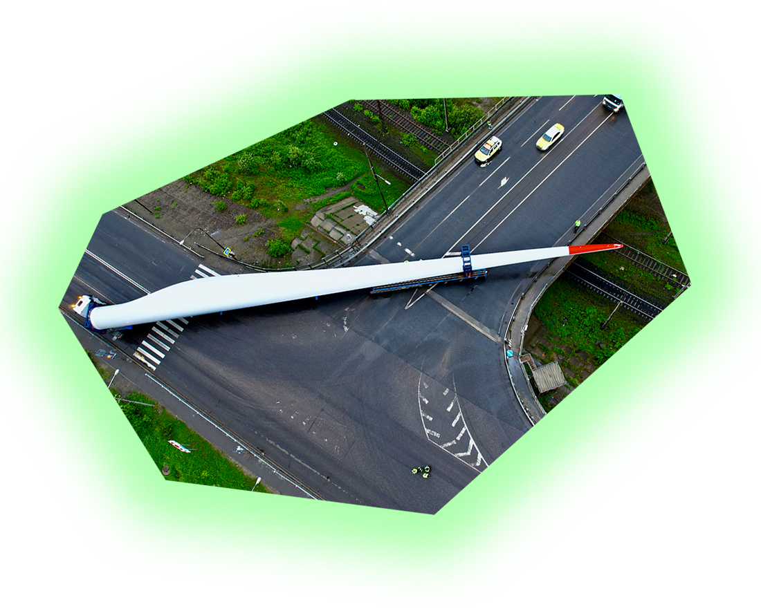 Лопасти ветрогенератора