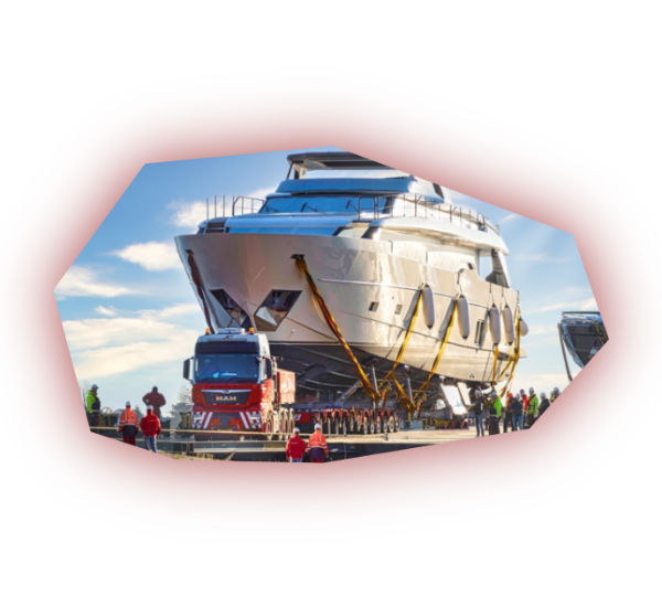 Перевозка яхт и негабаритных судов